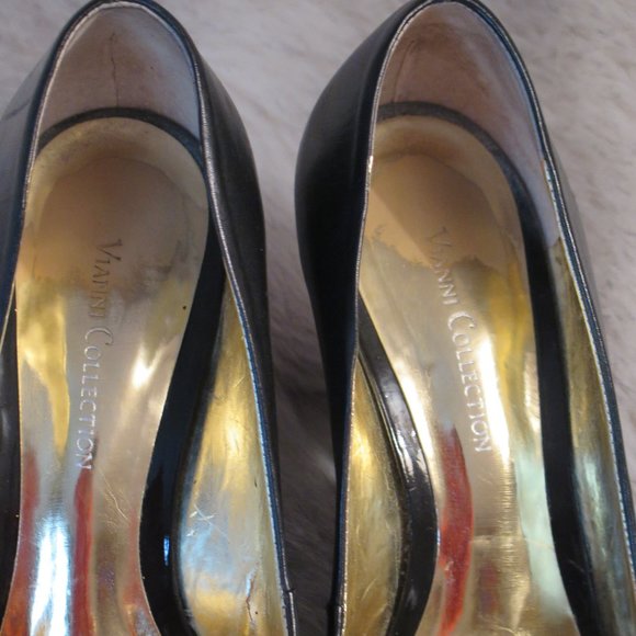 VIANNI COLLECTION LEATHER SHOES WITH BUCKLE DETAIL - Picture 12 of 12